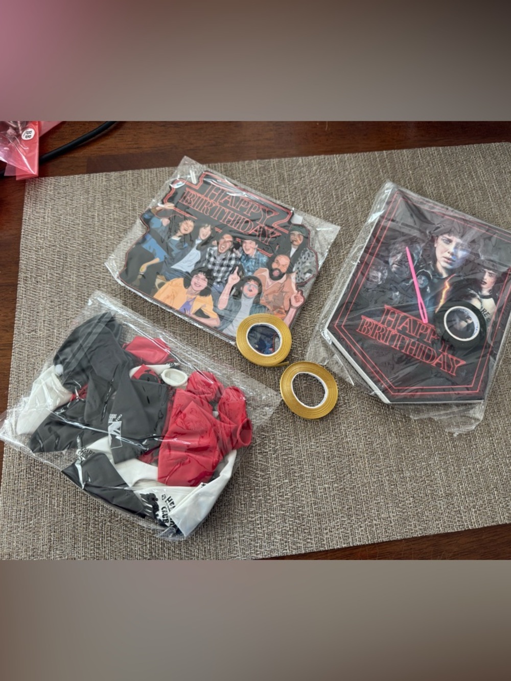 Stranger Things birthday kit
